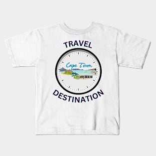 Travel to Cape Town Kids T-Shirt